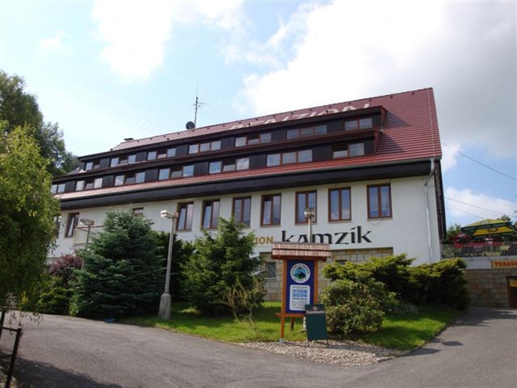 Penzion Kamzík Ceska Kamenice Exterior foto