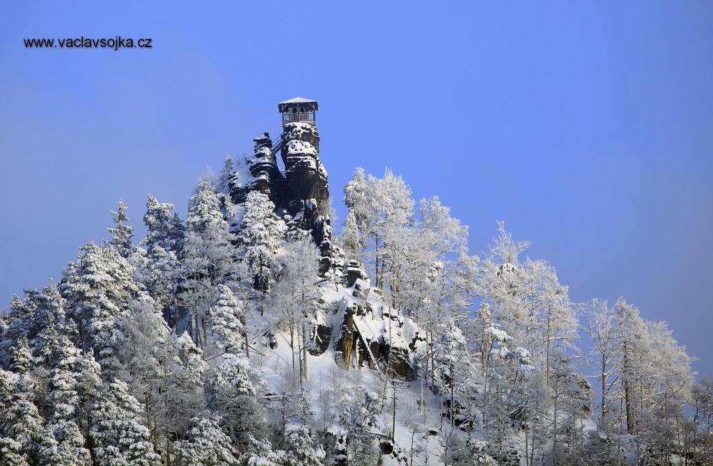 Penzion Kamzík Ceska Kamenice Exterior foto