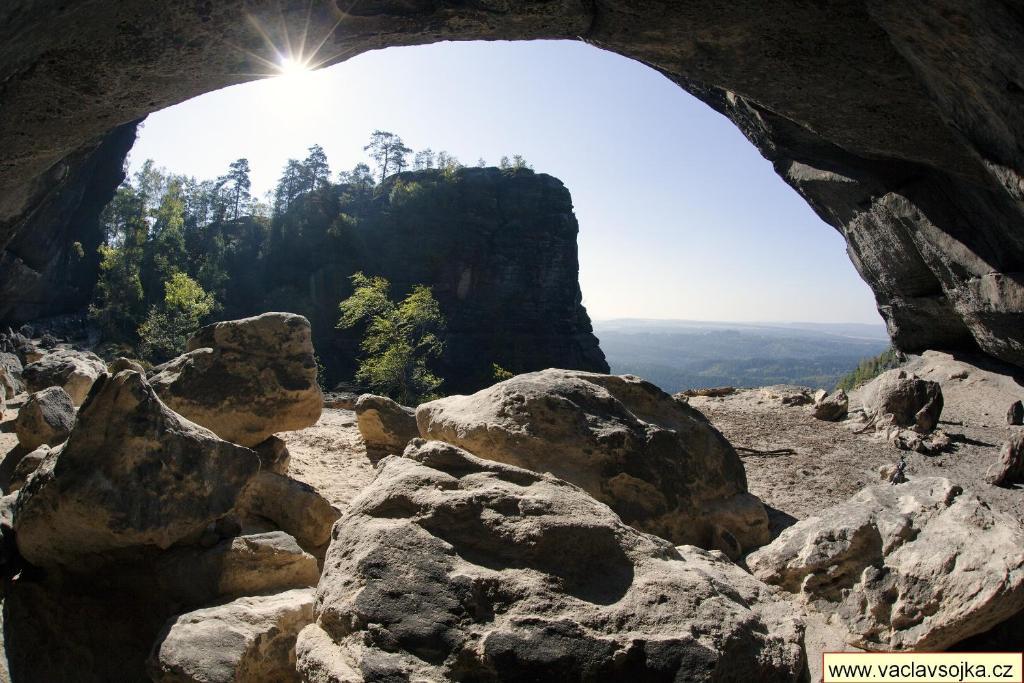 Penzion Kamzík Ceska Kamenice Exterior foto